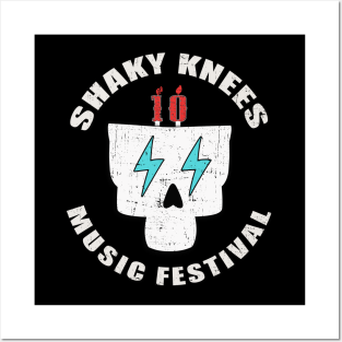 Shaky Knees Wall Art - vintage shaky by GleenLotus Ink